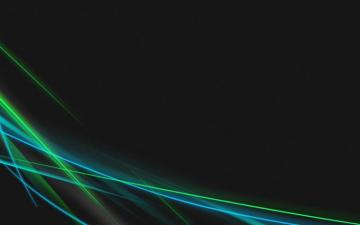 Blue And Neon Green Wallpaper On