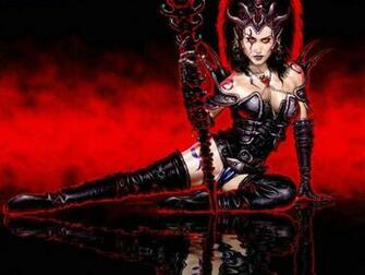 Magazines Sexy Hot Devil Warrior Girls High Resolution Wallpaper