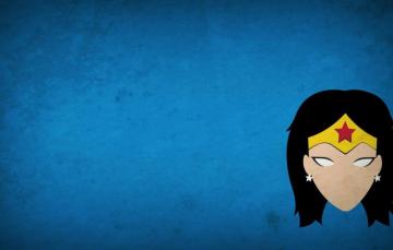 Wallpaper Minimalism Wonder Woman Dc Comics Blo0p Image For