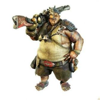 3d Renders Fat Man Wallpaper Desktop