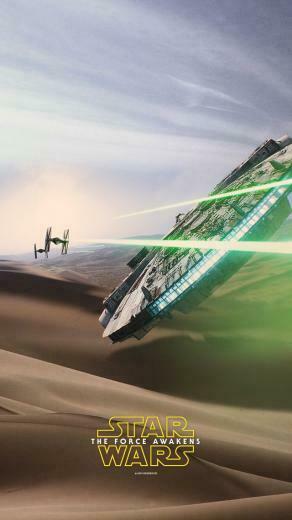 Star Wars The Force Awakens iPhone HD Wallpaper