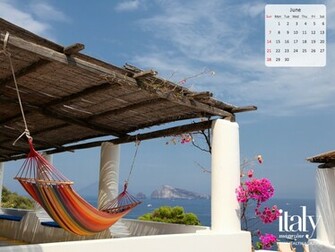 Wallpaper Calendar June Italy Magazine