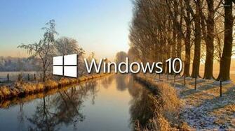 Windows On The Frosty River Wallpaper
