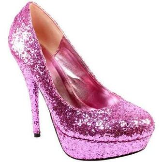 Glitter Pink Highheels Picture