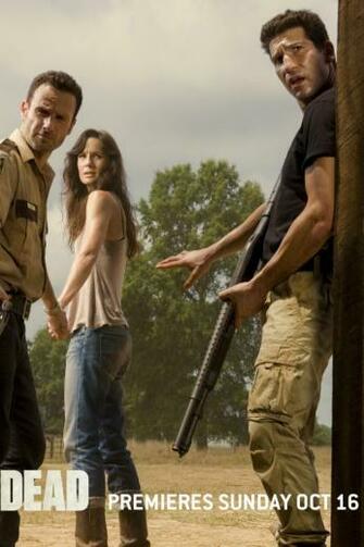 The Walking Dead Hunt iPhone Wallpaper