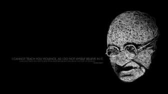 Self Believe Mahatma Gandhi Famous Quotes Image HD Wallpaper