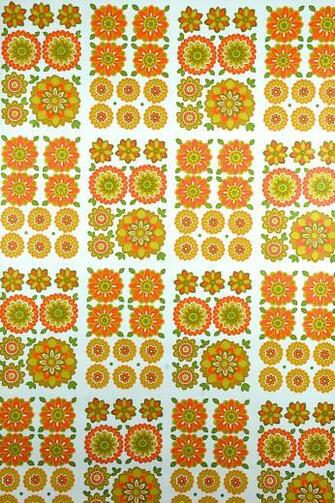 Floral Wallpaper Vintage