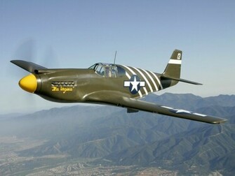 North American P Mustang Wallpaper Collective