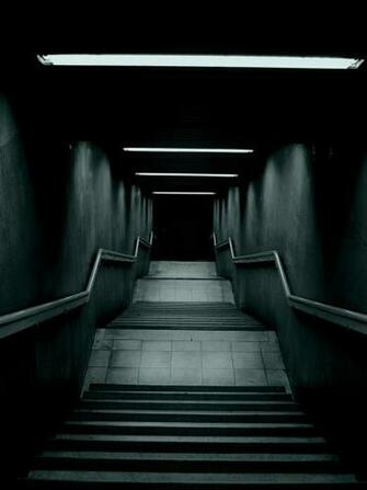 Dark Stairway Lockscreen Android Wallpaper