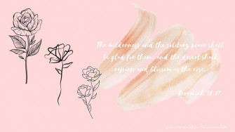 Aesthetic Christian Girl Desktop Wallpaper