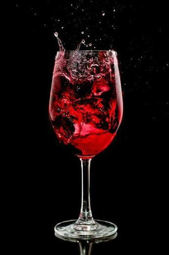 Chaos Wine Glass Splash By Shogunmaki