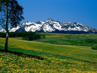 Wallpaper Nice Mountains Nature