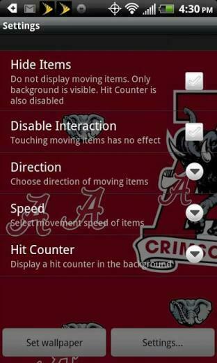 Alabama 3d Live Wallpaper Bcs National Champions