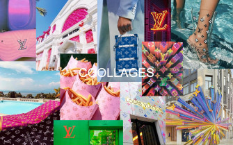 Coollages Louis Vuitton Summer Aesthetic Colourful Wall Collage