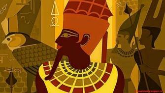 Pharaohs Wall King Egypt Abstract Graffiti HD Wallpaper
