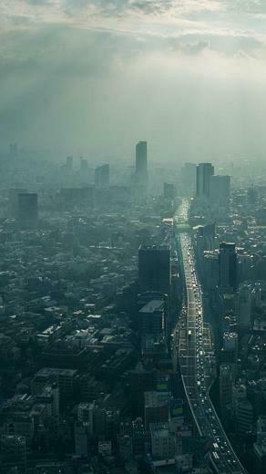 City High Resolution HD Wallpaper Town