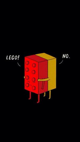 Lego iPhone Wallpaper Funny