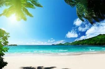 Tropical Beach Wallpaper Pictures Image