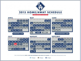 Dodgers Calendar Related Keywords Suggestions