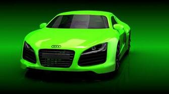 Mean Green Audi R8 By Rabidweezle