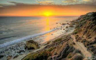 Wallpaper Travel Malibu Beach