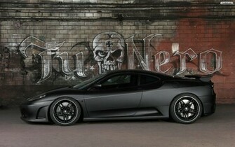 Black Ferrari Wallpaper