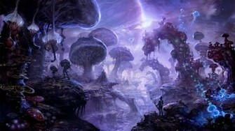 Landscape Fantasy Background Desktop Wallpaper