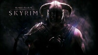 Wallpaper The Elder Scrolls Skyrim Warrior Helmet