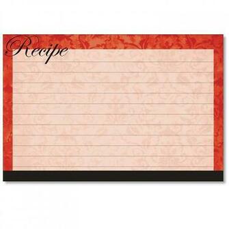 Amazon Cookbook People Recipe Cards Velvet Vintage