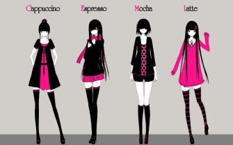 Super Hot Anime Girls Wallpaper Black Pink Cute Png Jojo Amino