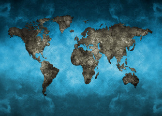 World Map Aesthetic Wallpaper