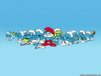 Cartoon The Smurfs Wallpaper