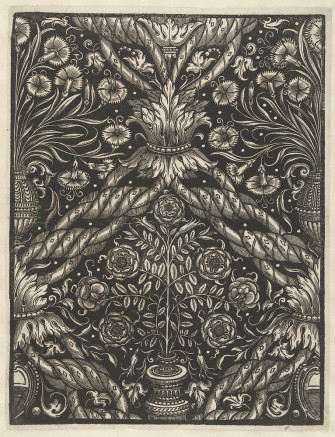 Sheet Wallpaper Vase And Flowers