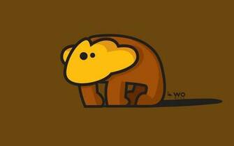 Cartoon Monkey Wallpaper