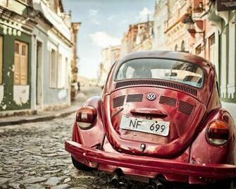 Streets Cars Volkswagen Beetle South America Wallpaper