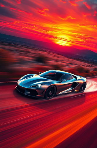Dual Monitor Car Wallpaper