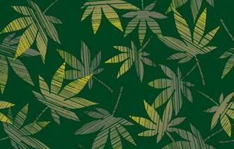 Wallpaper Leaves Green Hemp Image For Desktop Section
