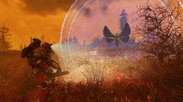 I Finally Got A Good Mothman Pic Praise Be Fo76filthycasuals