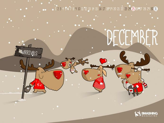 Cheerful Wallpaper To Deck Your December Desktop Edition