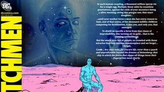 Quotes Dr Manhattan Wallpaper Art HD