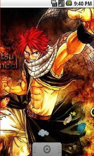 Natsu Dragneel Fairy Tail Lwp App For Android