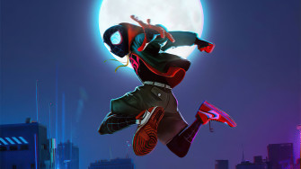 Miles Morales Spider Man Movie Wallpaper