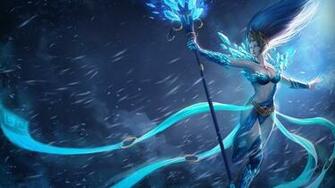 League Of Legends Art Fantasy Magic Women Magician