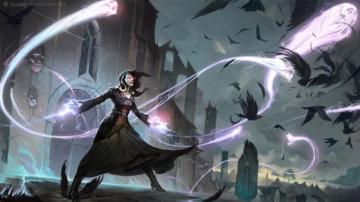 Wallpaper Fantasy Art Anime Raven Wizard Crow Magic The