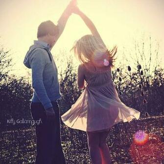 Bokeh Boy And Girl Couple Cute Dance Dress Kitty Gallannaugh