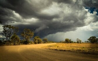 Storm Clouds Brewing Queensland Wallpaper Nature