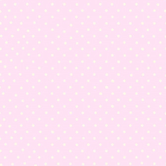 Polka Pink White Pattern Wallpaper