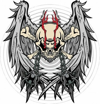 Skulls And Crosses Wallpaper Skull Cross Bones Design