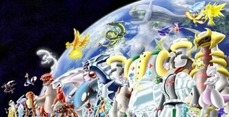 Arceus Image All The Rare Pokemon HD Fond D Cran And Background
