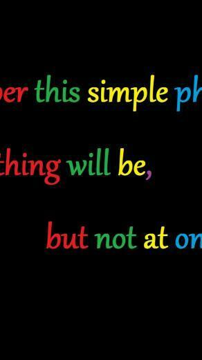 Red Yellow Text Purple Black Background Colors Wallpaper